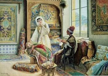 unknow artist Arab or Arabic people and life. Orientalism oil paintings 189 Germany oil painting art